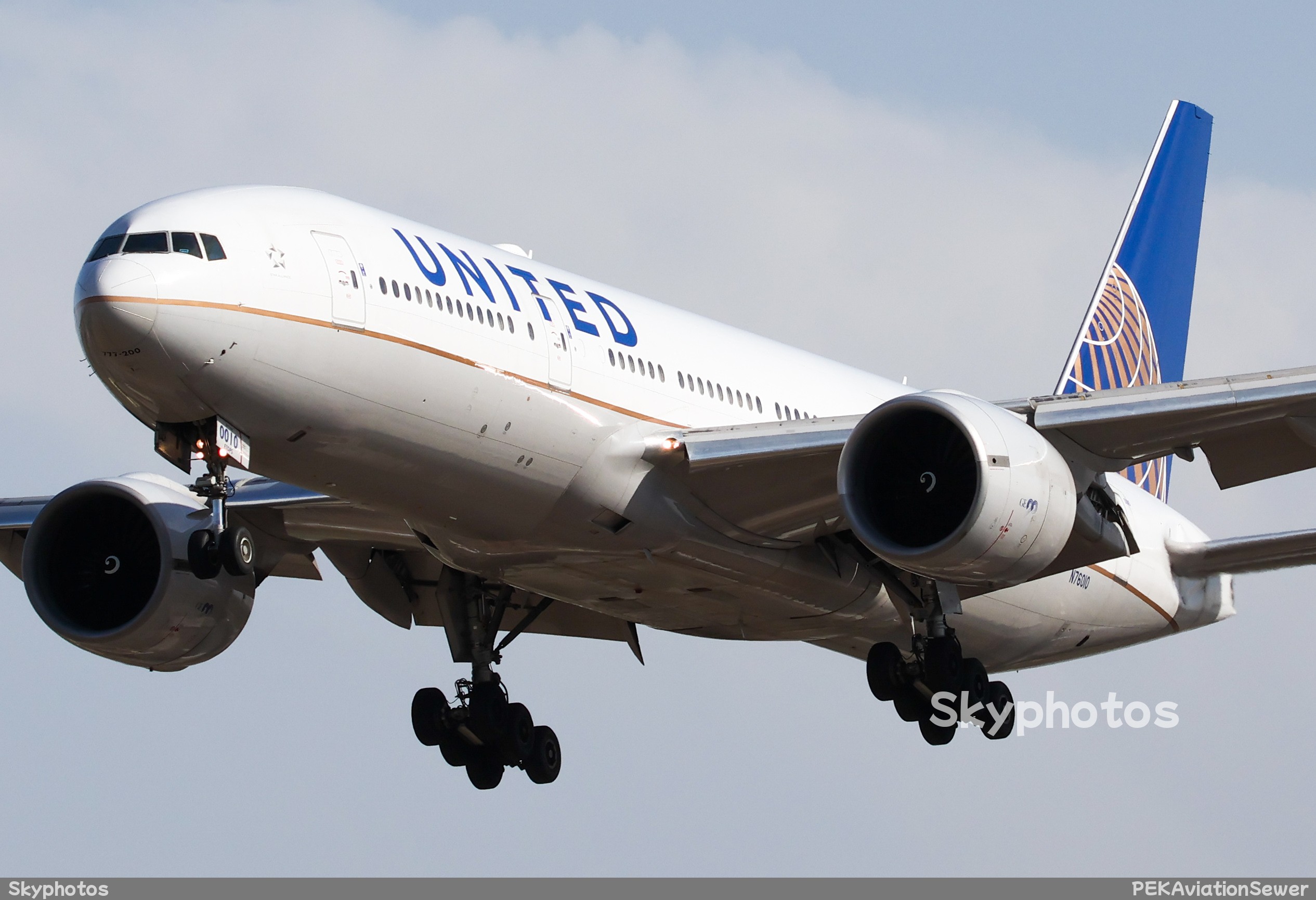 United Airlines Boeing777-200ER